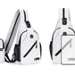 Travel Crossbody Chest Bag for Men and Women Adjustable Sling Backpack