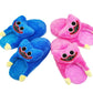 Pair of Huggy Wuggy Inspired Plush Slippers
