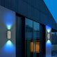 Motion Sensor Night Light Wall-Mounted USB Rechargeable Sunset Effect