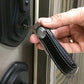 Leather Smart Key Holder Folding Key Organizer Clip Compact Keychain