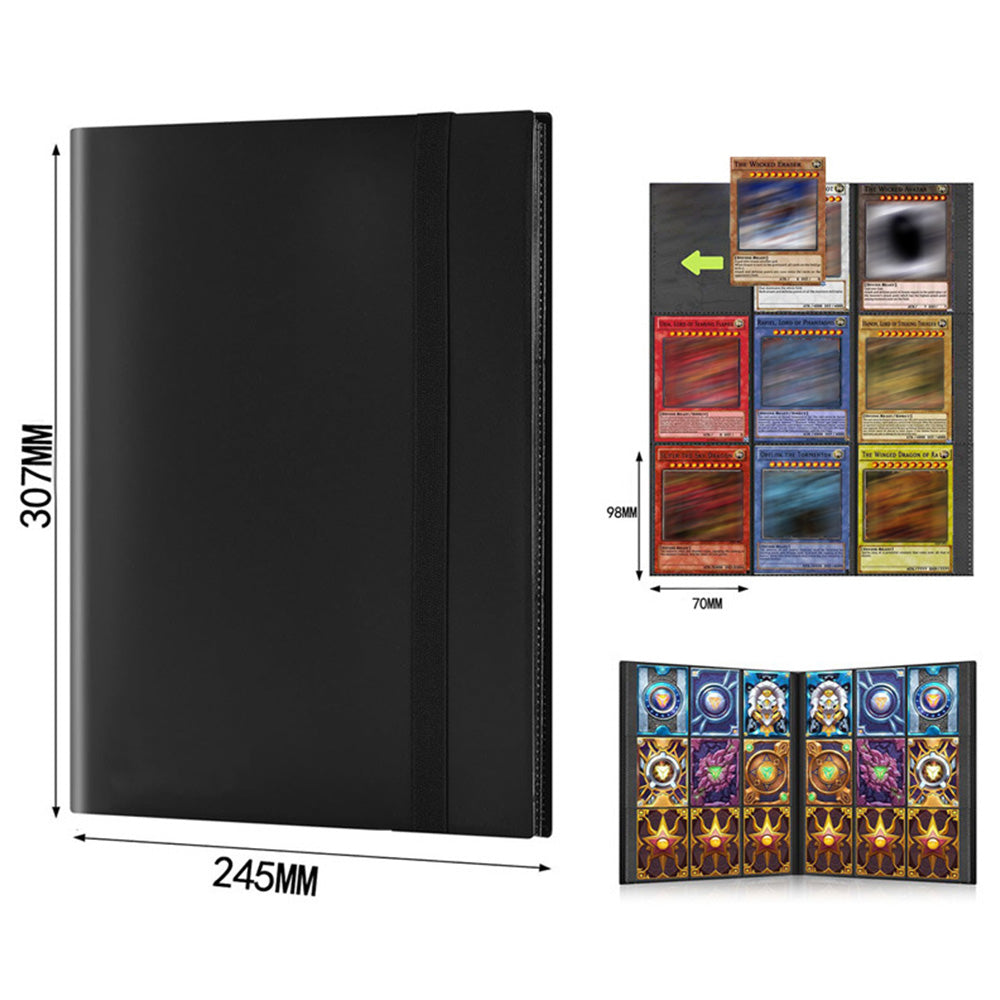 360 Card Binder 20 Pages 9 Pocket Sleeves for Baseball