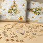 24 Days Countdown Jewelry Christmas Advent Calendar Bracelets Necklaces Earings Kit