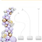 Half Balloon Arch Stand with Base for Birthday Wedding Graduation Party Decorations