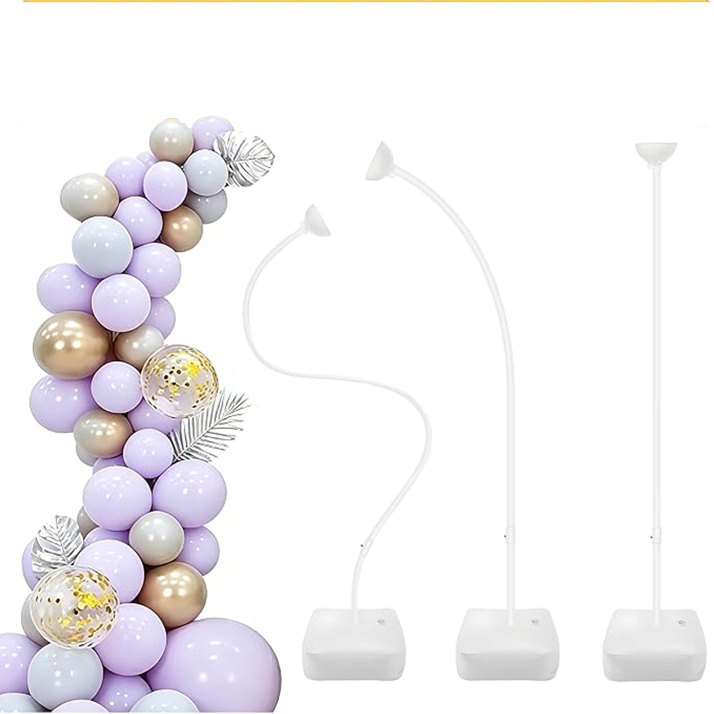Half Balloon Arch Stand with Base for Birthday Wedding Graduation Party Decorations