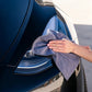 12Pcs Microfiber Cleaning Cloth Absorbent Car Towel Traps Grime Car Washing Cloth