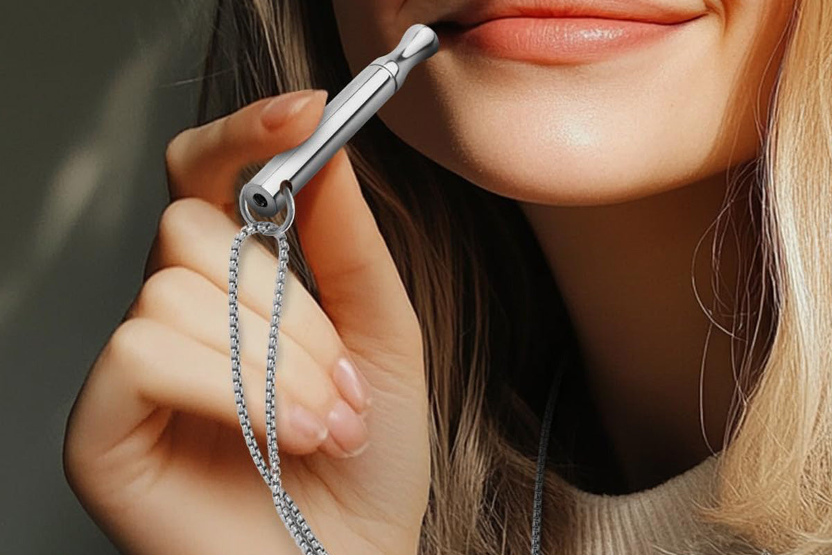 2-in-1 Mindfulness Breathing Necklace with Spinner