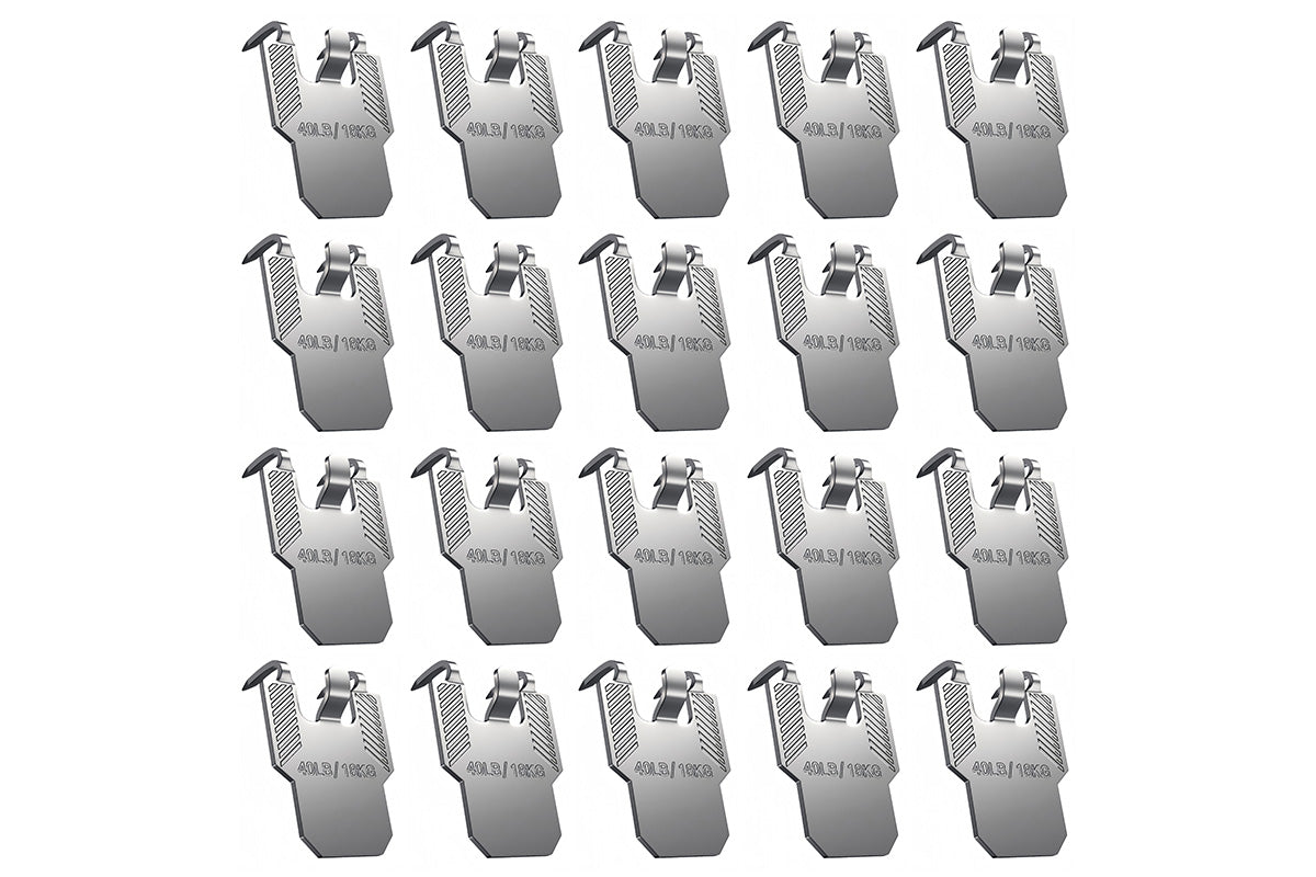20PCS Claw Drywall Picture Hangers Wall Hooks For Hanging Picture Mirror Photo Kit