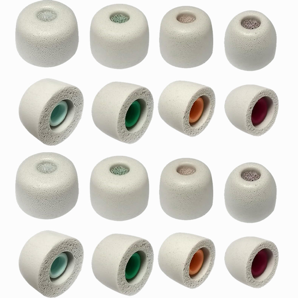 16 Pcs Memory Foam Ear Tips for Sony WF-1000XM6 XM5 XM4 Earbuds