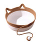 Handwoven Cat Basket Rope Cotton Pet Bed Round Boho Style Cat Bed with Teaser Ball