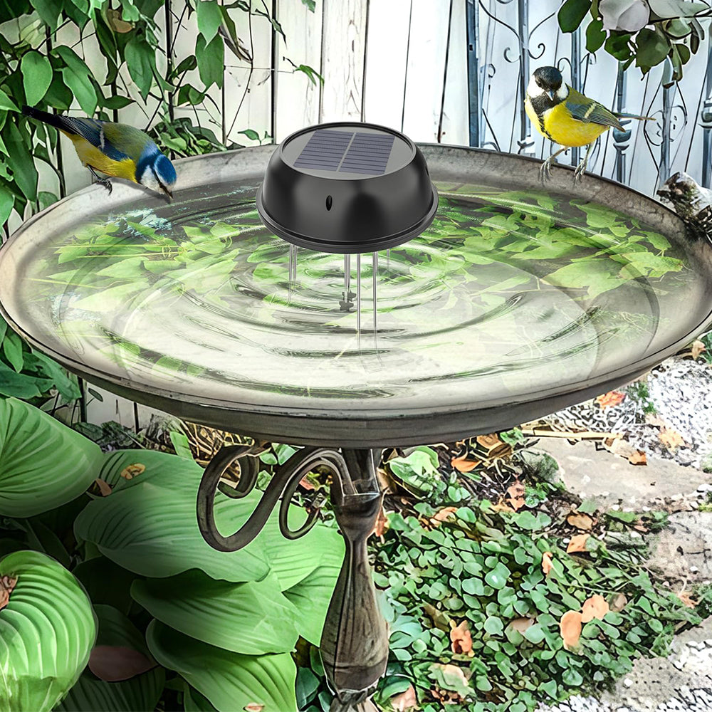 Solar Water Agitator for Bird Feeder