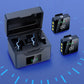 Wireless Lavalier Microphone with Charging Case Noise Cancelling for iPhone Android