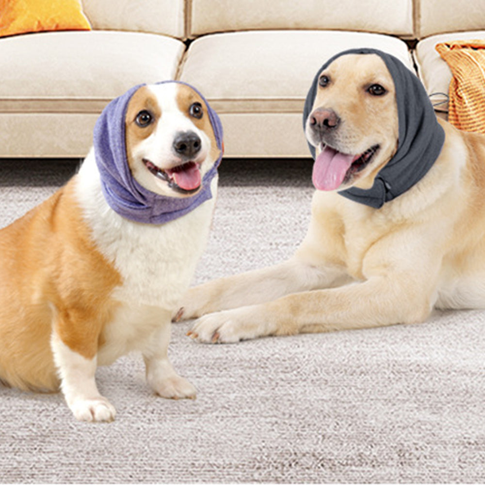 Dog Calming Ear Cover for Anxiety Relief Noise Protection