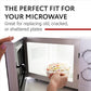 2Pcs Microwave Oven 24.5cm Glass Plate Y Type Glass For Lg Galanz Midea Microwave Oven Parts Accessories