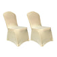 2Pcs Stretch Washable Fitted Banquet Chair Covers