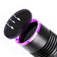 365nm Black Light UV Flashlight With LCD Display Rechargeable Torch Lamp