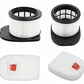 Vacuum Filter Roller Brush Kit Compatible with Shark IZ862H IZ840 IZ800 XPSMFIZ700 XFFKIZ700
