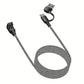 2 in 1 Charging Cable for Garmin Fenix Venu Forerunner USB A and C Ports