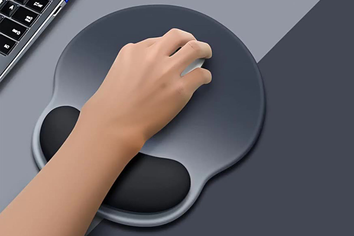 Mouse Pad Gel Wrist Rest Ergonomic Mat Non Slip for Computer
