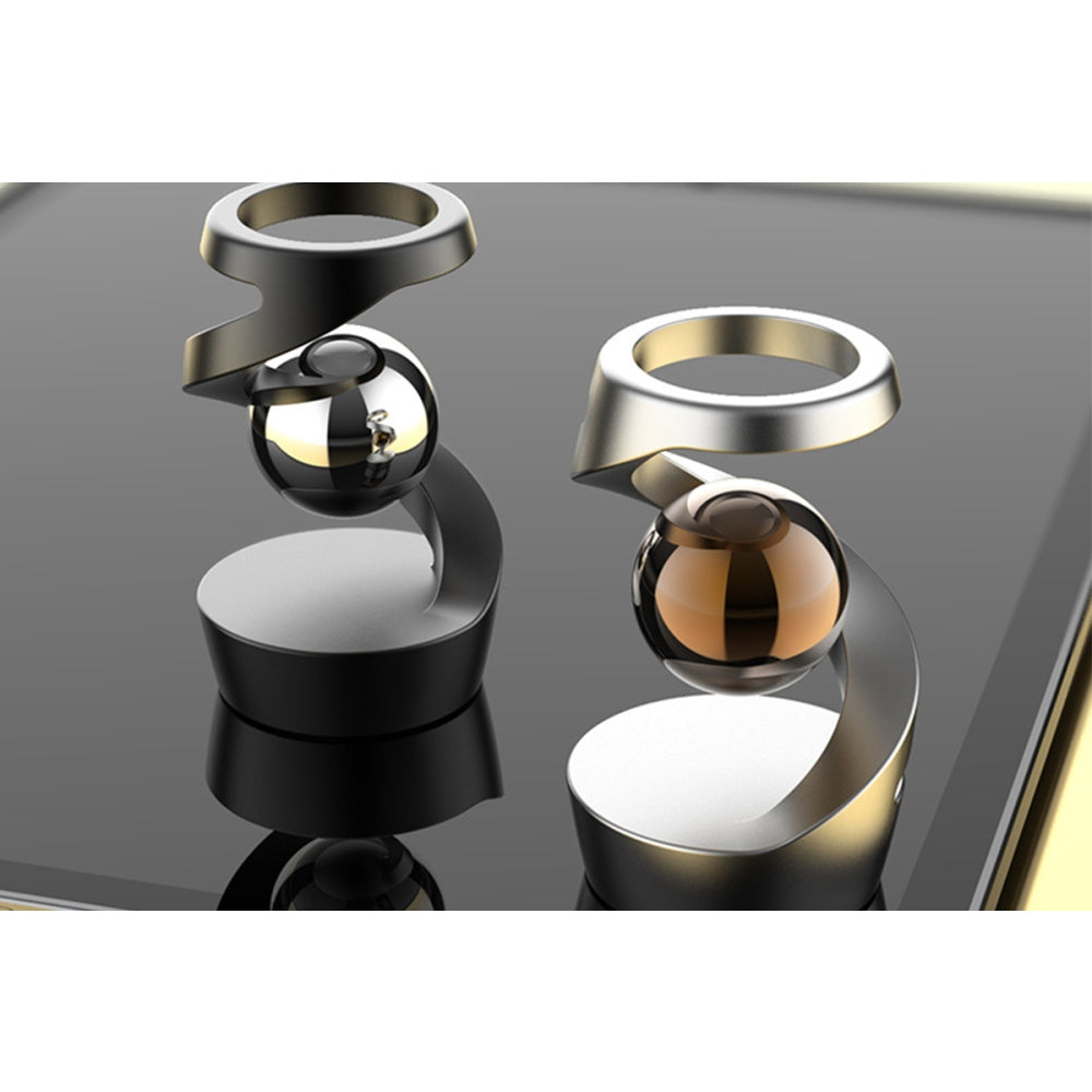 Metal Kinetic Desk Spinner Toy Gravity Defying Fidget Toy for Adults
