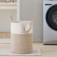 Large Woven Laundry Basket Cotton Rope Hamper for Laundry Toys & Blankets