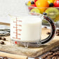 4-in-1 Adjustable Measuring Cup for Baking Cooking with Scraper Base