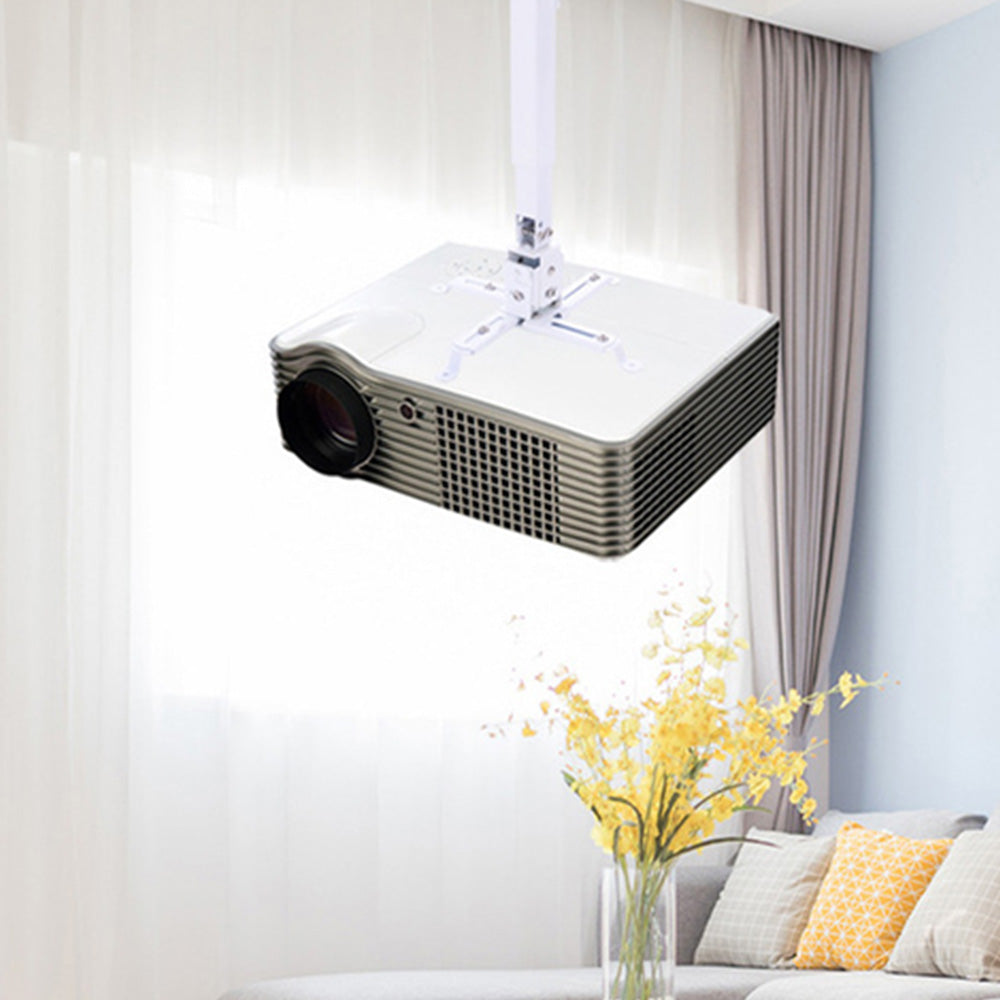 Universal Telescopic Cold-Rolled Steel Projector Ceiling Mount Bracket