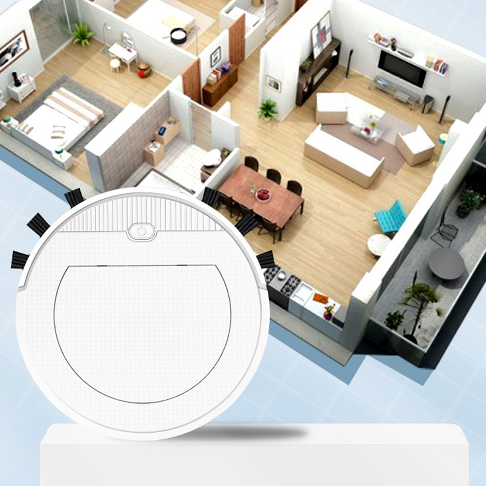 2000pa Suction 3-in-1 Robot Vacuum Cleaner Bluetooth App Remote Control