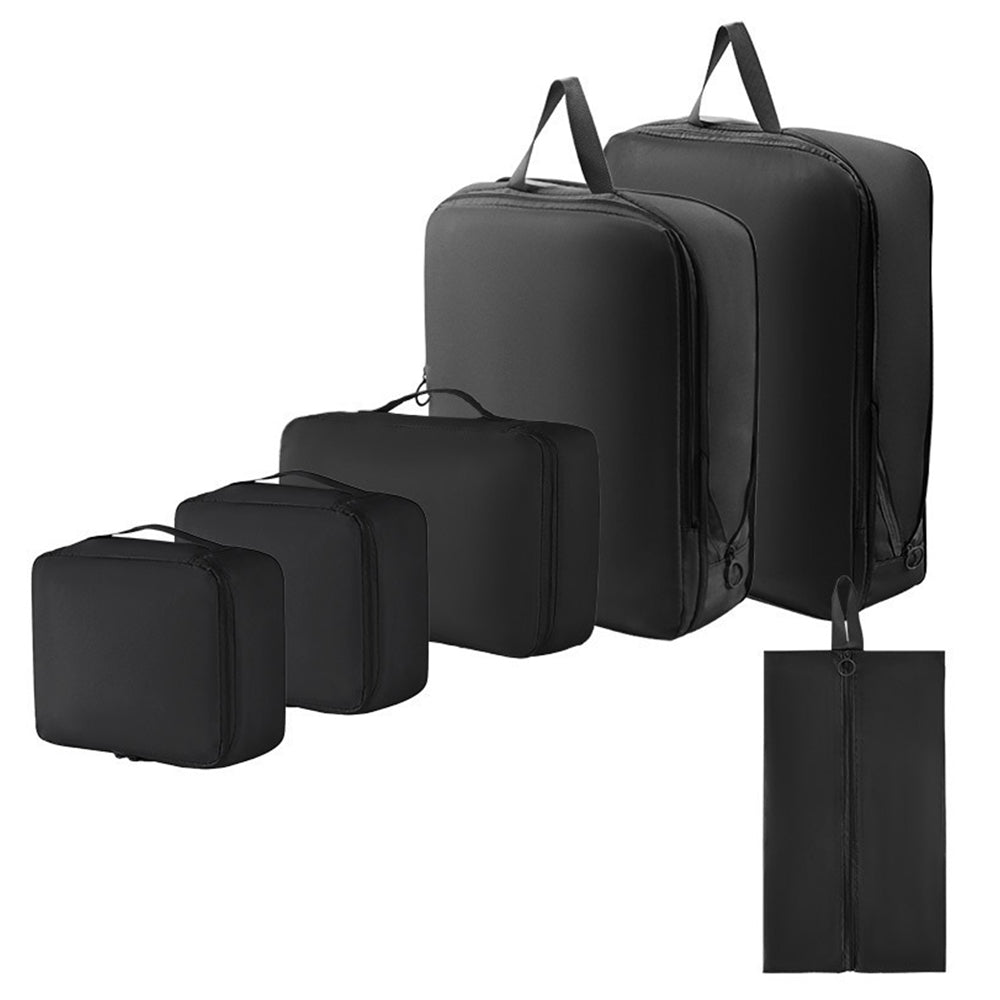 6-Piece Travel Luggage Packing Cubes Organizer Bags Set