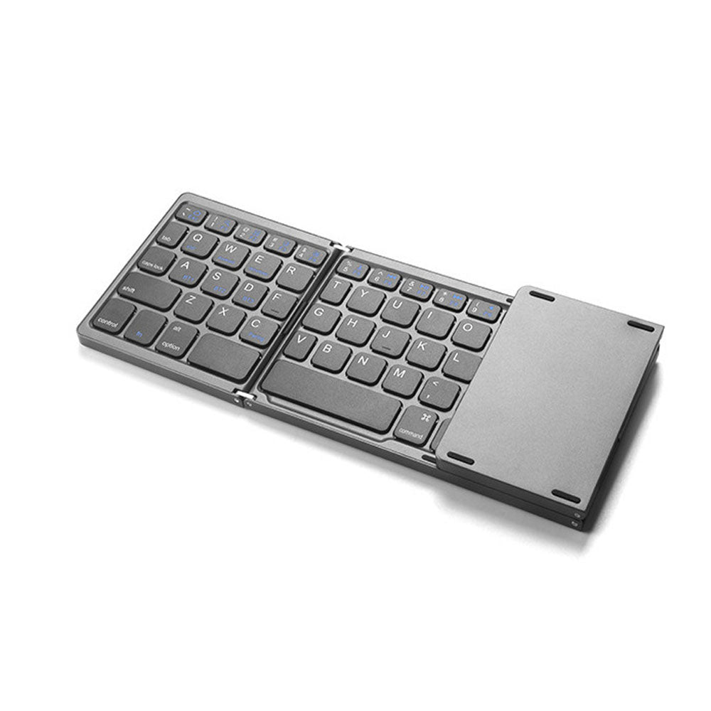 Foldable Bluetooth Keyboard Wireless Portable Keyboard with Numeric Keypad