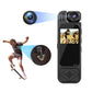 1080P Portable Body Camera with 180-degree Rotating Lens Mini FHD Video Recorder