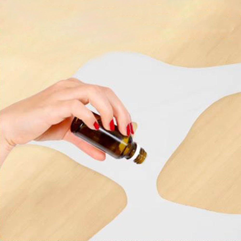 Reusable Castor Oil Pack Wrap for Face and Neck Anti-Leak Design