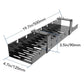 2Pcs Under Desk Cable Management Tray