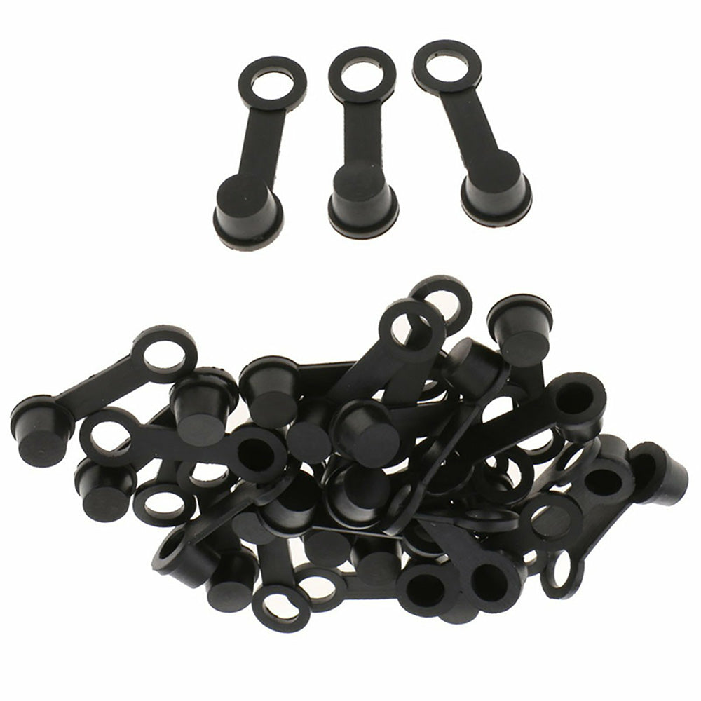 40 Pack Universal Rubber Brake Bleeder Screw Dust Caps for Cars Motorcycles