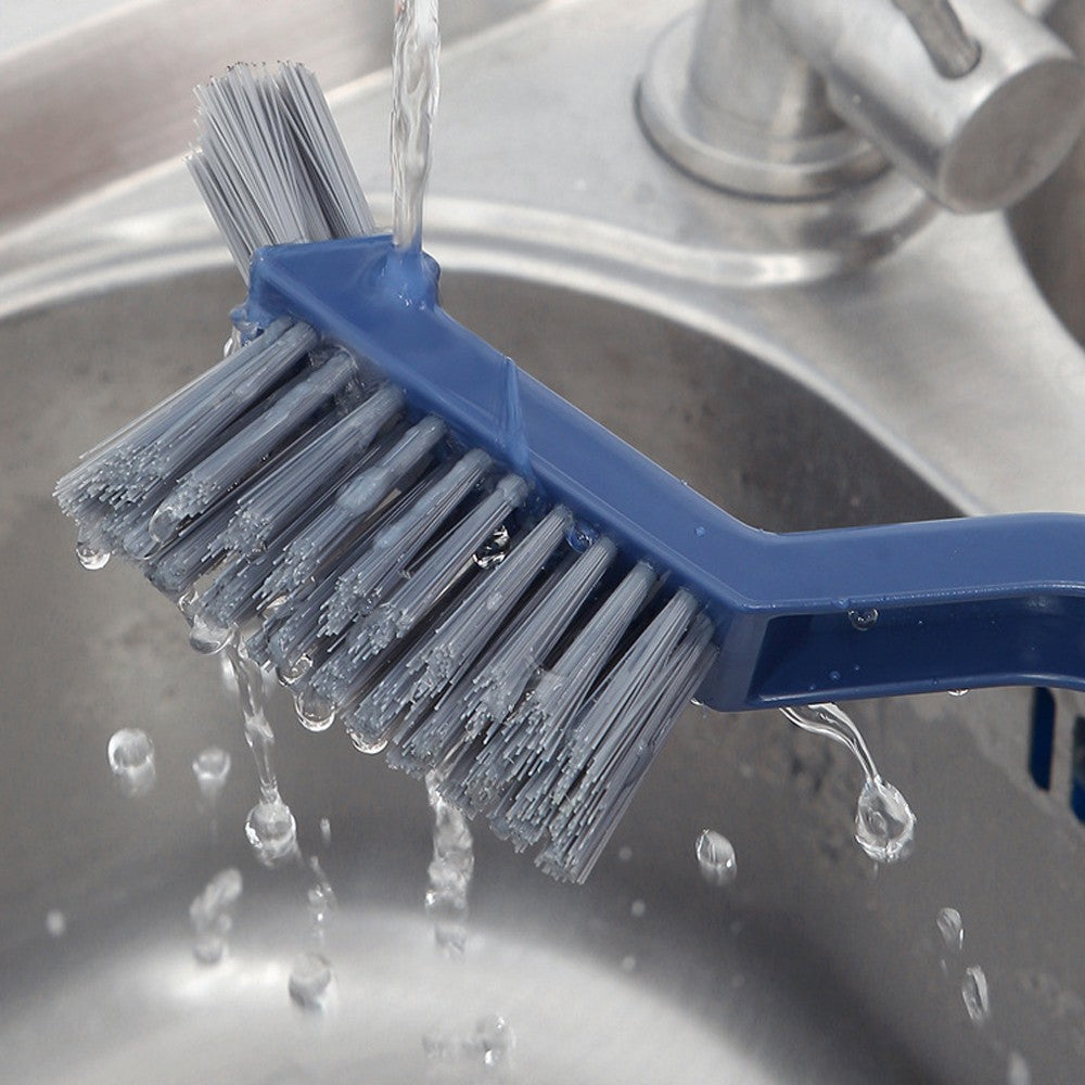 2Pcs Multifunctional 2 in 1 Crevice Gap Cleaning Brush