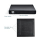 2Pcs USB 2.0 Slim Portable External CD-RW Drive Writer Player