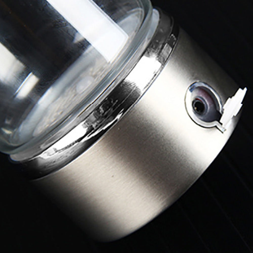 2Pcs 380ml Portable Rechargeable Hydrogen-Rich Alkaline Water Bottle