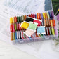 Embroidery Thread Organiser Set with 1 Winder 100 Bobbins Compact Thread Storage Box for Sewing Storage