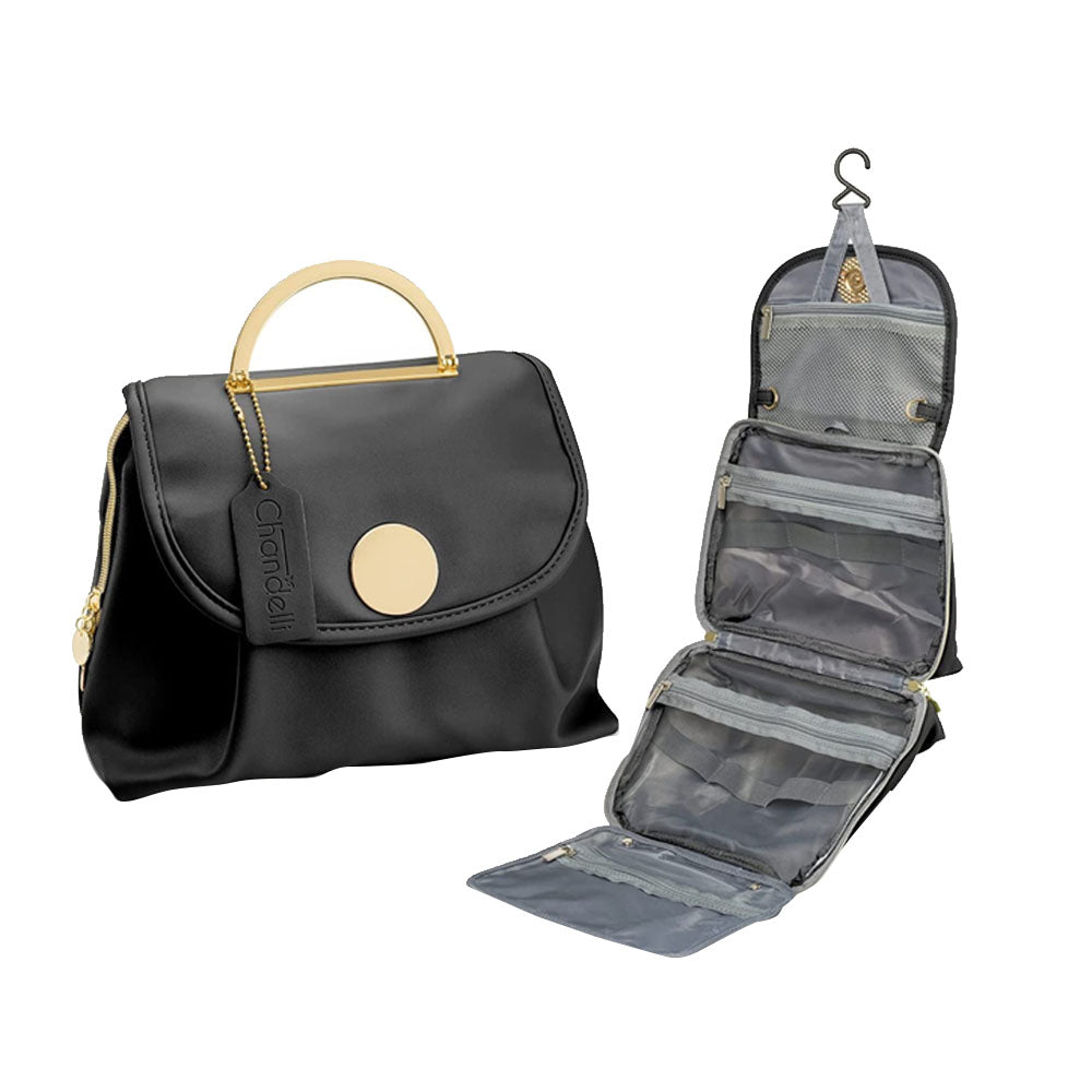 Large Capacity Water-resistant Toiletry Bag Travel Bag with Hanging Hook