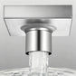 Square Shower Drain with Filter Detachable Stainless Steel Floor Drain for Bathroom Balcony