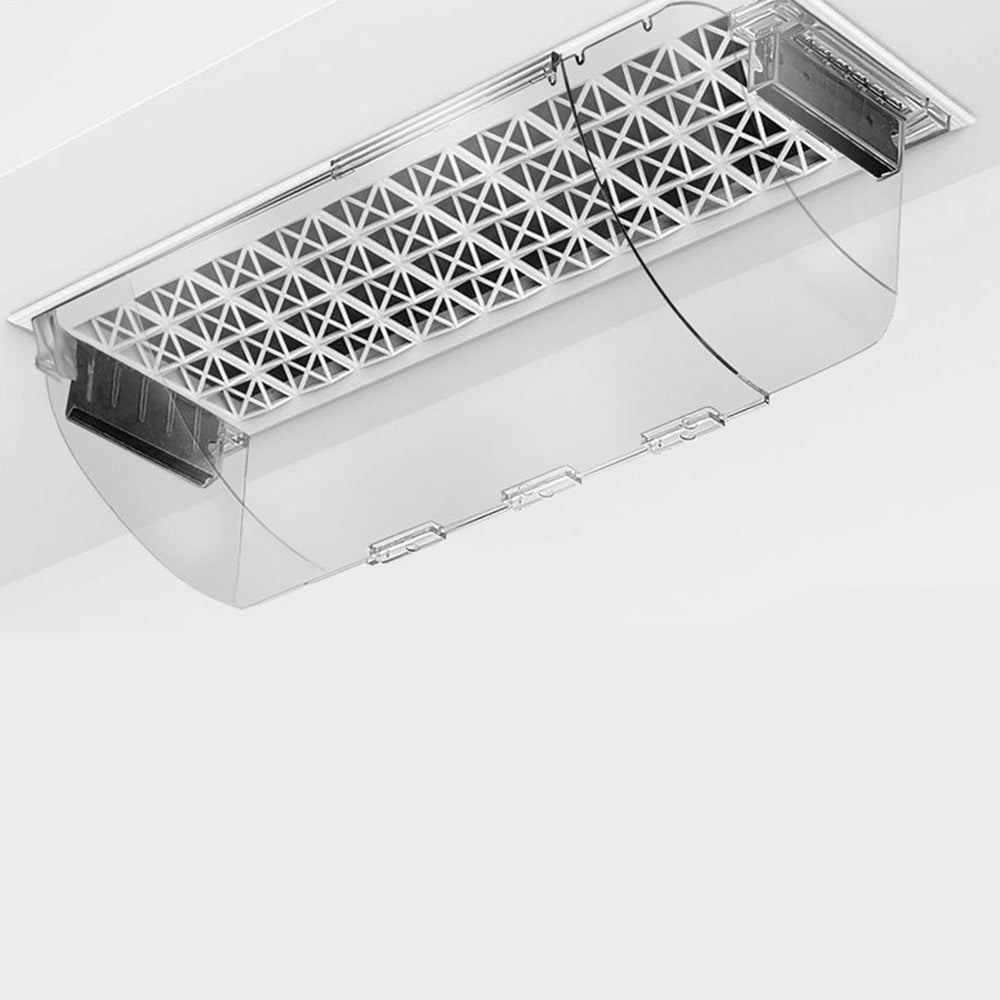2 Pack Adjustable Air Conditioner Vent Deflector
