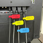 50Pcs 9 Colors Water Resistant Cable Tags Wire Labels for Cable Management