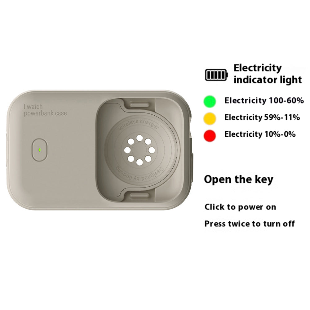 Portable Mini ic Wireless Power Bank For Apple Watch 40/41/44/45/49mm