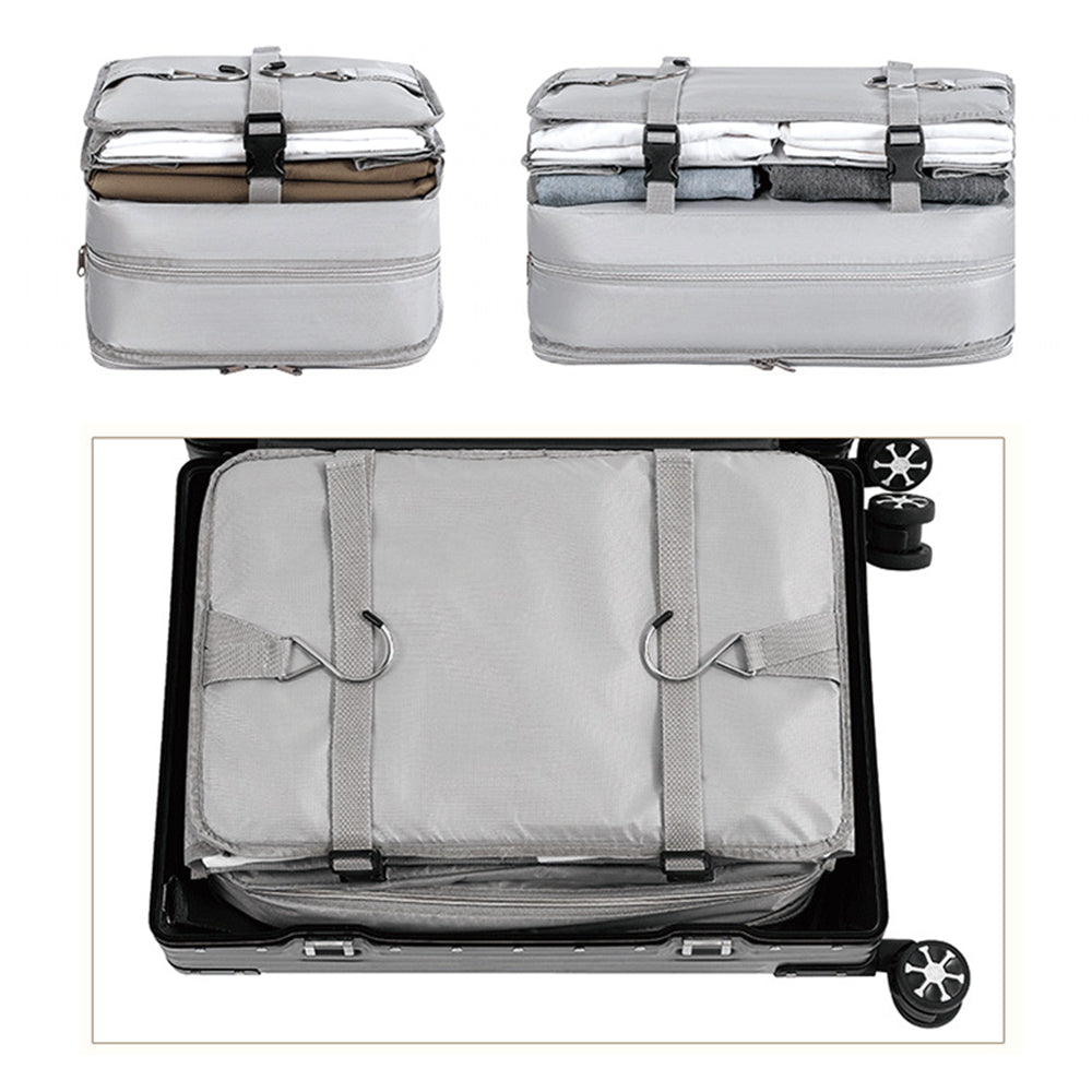 Portable Travel Hanging Luggage Organizer Foldable Packing Cube