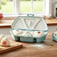 Foldable Japanese Rice Ball Mold Bento Maker Set with Spoon and Fork