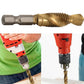 6Pcs HSS Hex Shank Tap Drill Bits Tools Set