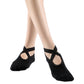4 Pairs Cotton Non-Slip Pilates Yoga Socks For Women