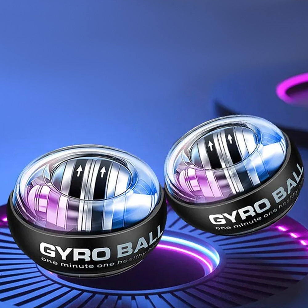 6 Colors LED Gyroscope Wrist Exercise Ball Strength Trainer Muscle Training
