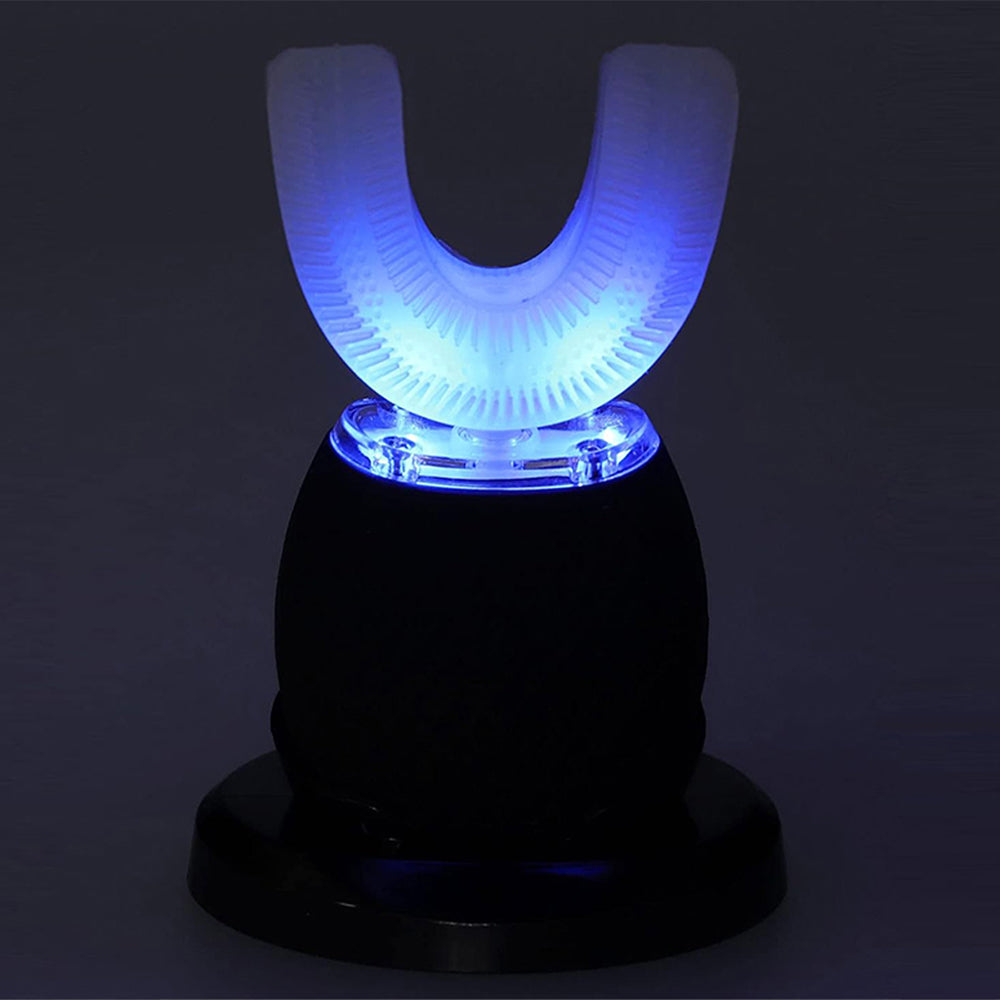 U Shaped Portable 360 Degree Ultrasonic Electric Toothbrush