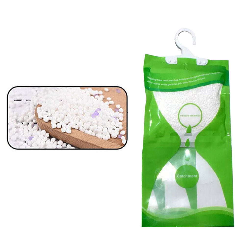10Pcs Dehumidifier Bag Hanging Wardrobe Drying Anti-mold Agent