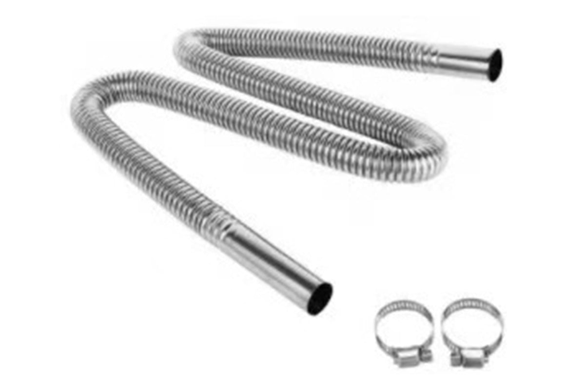Parking Exhaust Pipe Stainless Steel 60-200 cm for Cars Trucks and Vans